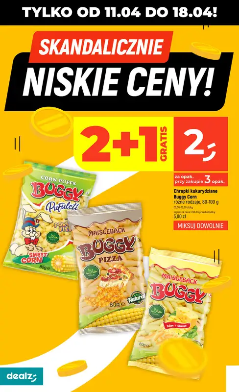 Dealz - gazetka promocyjna Skandalicznie niskie ceny! od soboty 11.04 do soboty 18.04 - strona 4