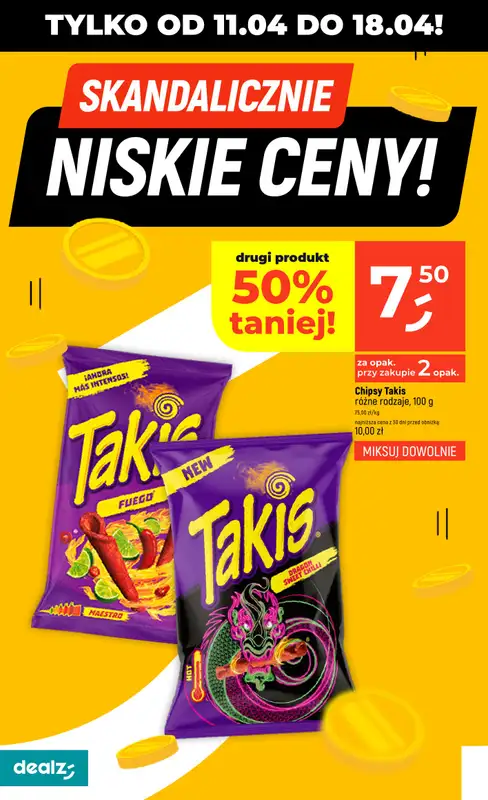 Dealz - gazetka promocyjna Skandalicznie niskie ceny! od soboty 11.04 do soboty 18.04 - strona 14