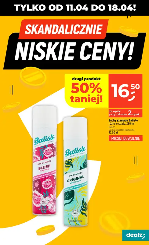 Dealz - gazetka promocyjna Skandalicznie niskie ceny! od soboty 11.04 do soboty 18.04 - strona 13