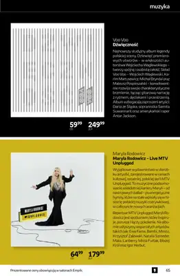 Empik - gazetka promocyjna Tom kultury: muzyka od środy 08.04 do wtorku 21.04 - strona 7