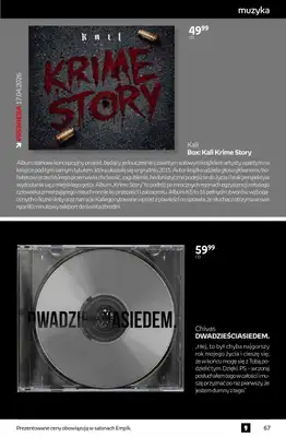 Empik - gazetka promocyjna Tom kultury: muzyka od środy 08.04 do wtorku 21.04 - strona 9