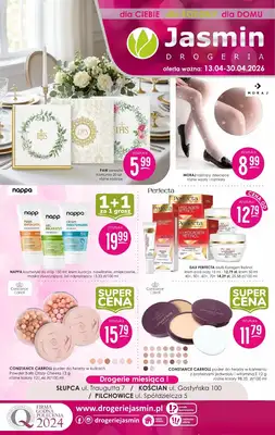 Drogerie Jasmin - gazetka promocyjna Gazetka od poniedziałku 13.04 do czwartku 30.04