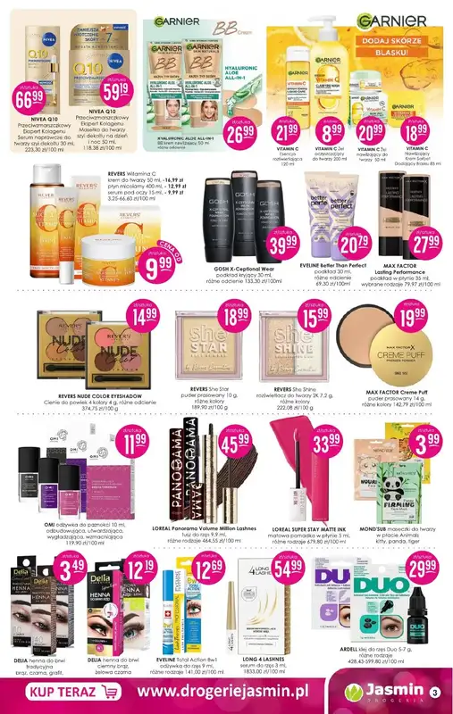 Drogerie Jasmin - gazetka promocyjna Gazetka od poniedziałku 13.04 do czwartku 30.04 - strona 3