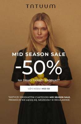BEST SALE - gazetka promocyjna Tatuum | -50% na drugi produkt od piątku 10.04 do wtorku 14.04