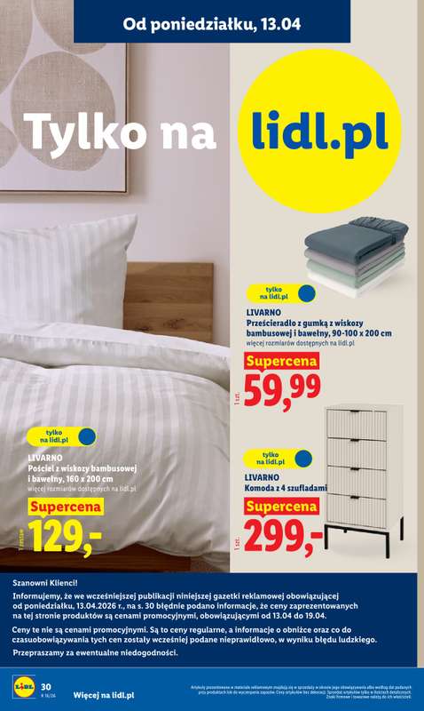 Lidl - gazetka promocyjna Katalog od poniedziałku 13.04 do soboty 18.04 - strona 28