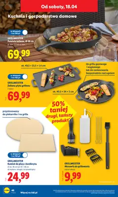 Lidl - gazetka promocyjna Katalog od poniedziałku 13.04 do soboty 18.04 - strona 52