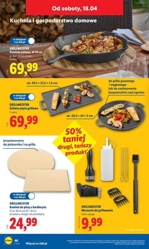 Lidl - gazetka promocyjna Katalog od poniedziałku 13.04 do soboty 18.04 - strona 52