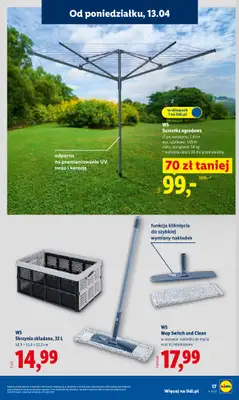 Lidl - gazetka promocyjna Katalog od poniedziałku 13.04 do soboty 18.04 - strona 15