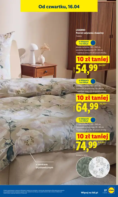 Lidl - gazetka promocyjna Katalog od poniedziałku 13.04 do soboty 18.04 - strona 33
