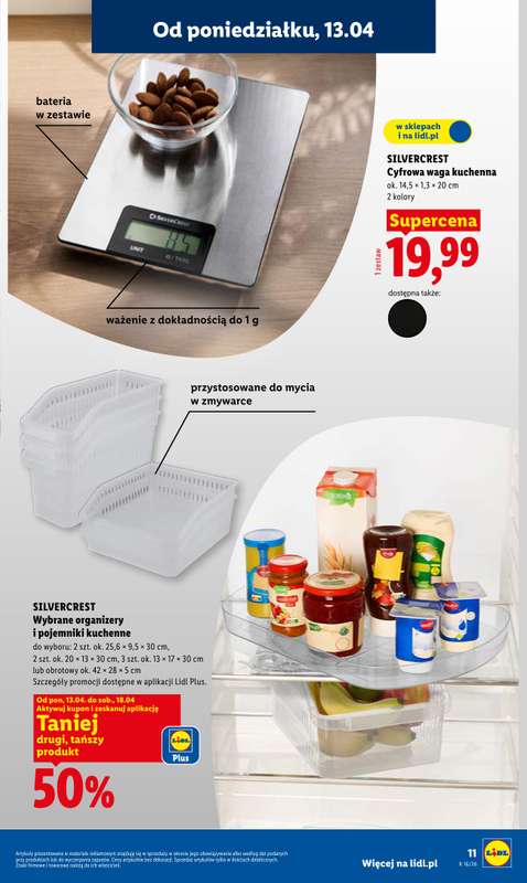 Lidl - gazetka promocyjna Katalog od poniedziałku 13.04 do soboty 18.04 - strona 11
