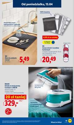 Lidl - gazetka promocyjna Katalog od poniedziałku 13.04 do soboty 18.04 - strona 19