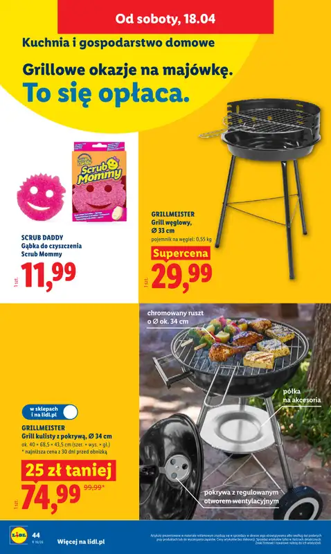 Lidl - gazetka promocyjna Katalog od poniedziałku 13.04 do soboty 18.04 - strona 50