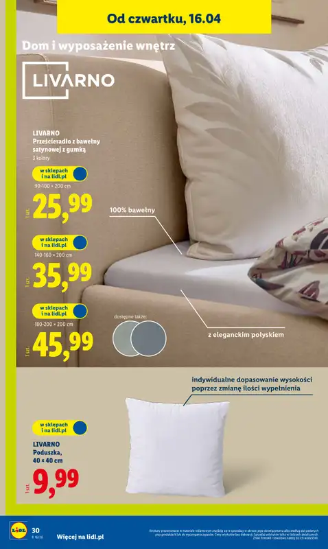 Lidl - gazetka promocyjna Katalog od poniedziałku 13.04 do soboty 18.04 - strona 36