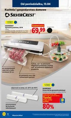 Lidl - gazetka promocyjna Katalog od poniedziałku 13.04 do soboty 18.04 - strona 12