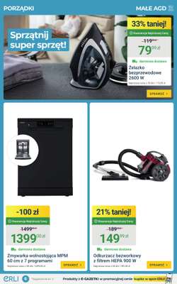 ERLI - gazetka promocyjna Domowe hity z rabatami do -33%! od środy 08.04 do niedzieli 12.04 - strona 6