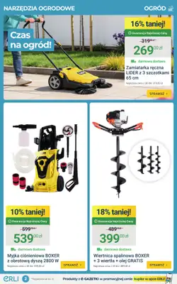 ERLI - gazetka promocyjna Czas na ogród i majsterkowanie! Sprawdź hity tygodnia na ERLI! od poniedziałku 13.04 do niedzieli 19.04 - strona 2