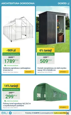 ERLI - gazetka promocyjna Czas na ogród i majsterkowanie! Sprawdź hity tygodnia na ERLI! od poniedziałku 13.04 do niedzieli 19.04 - strona 8