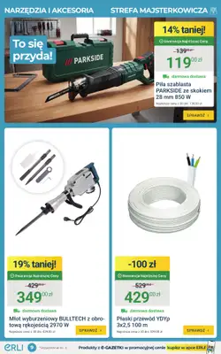 ERLI - gazetka promocyjna Czas na ogród i majsterkowanie! Sprawdź hity tygodnia na ERLI! od poniedziałku 13.04 do niedzieli 19.04 - strona 9