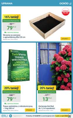 ERLI - gazetka promocyjna Czas na ogród i majsterkowanie! Sprawdź hity tygodnia na ERLI! od poniedziałku 13.04 do niedzieli 19.04 - strona 5