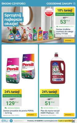 ERLI - gazetka promocyjna Codzienne zakupy taniej do -70% na ERLI! od poniedziałku 13.04 do niedzieli 19.04 - strona 2