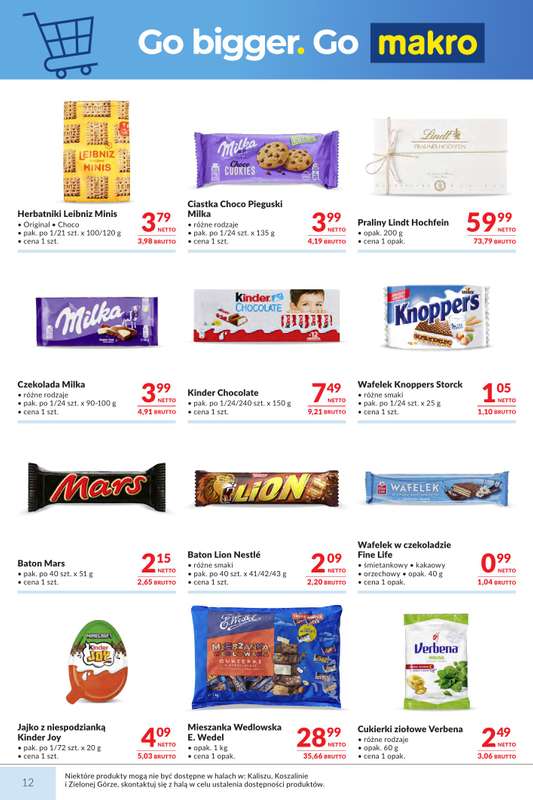 Makro - gazetka promocyjna Mega oferty dla Twojego sklepu od wtorku 14.04 do poniedziałku 27.04 - strona 12