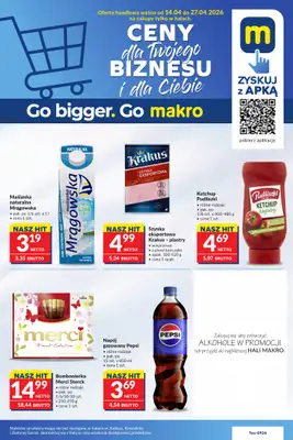 Makro - gazetka promocyjna Mega oferty dla Twojego sklepu od wtorku 14.04 do poniedziałku 27.04