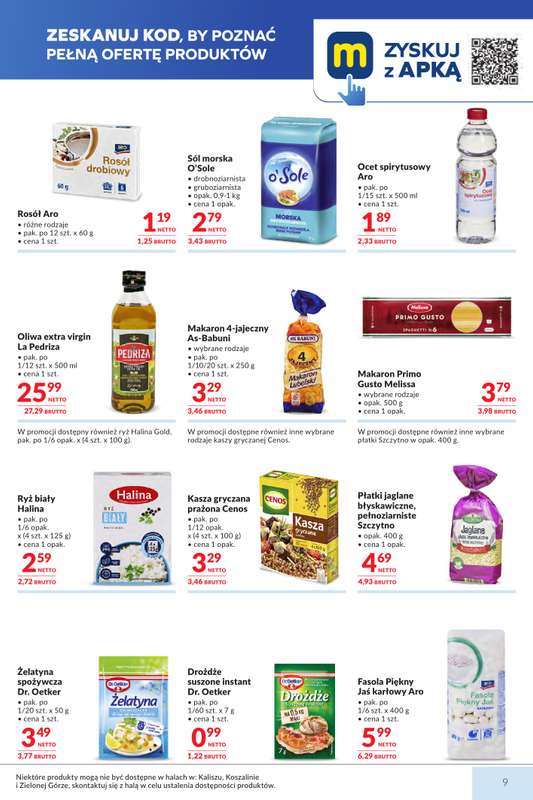 Makro - gazetka promocyjna Mega oferty dla Twojego sklepu od wtorku 14.04 do poniedziałku 27.04 - strona 9