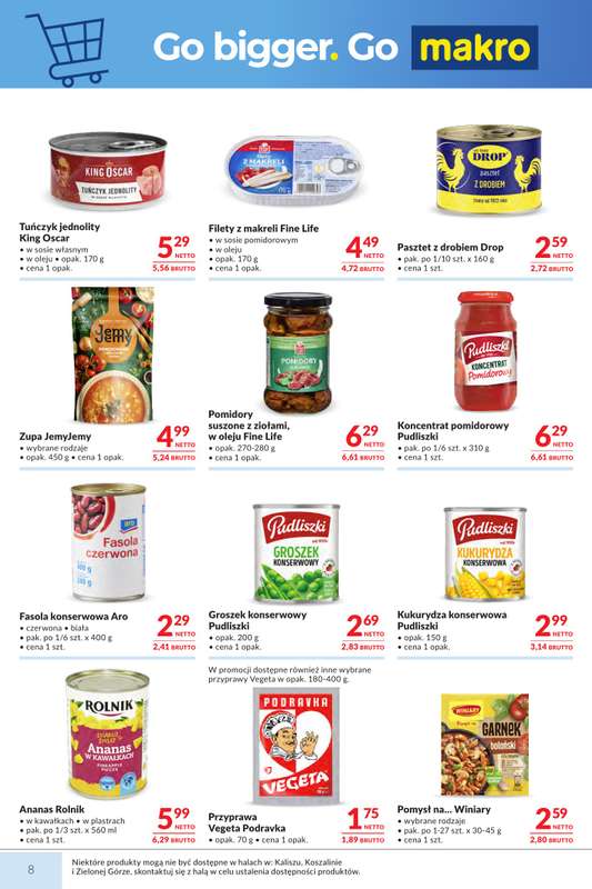 Makro - gazetka promocyjna Mega oferty dla Twojego sklepu od wtorku 14.04 do poniedziałku 27.04 - strona 8