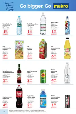 Makro - gazetka promocyjna Mega oferty dla Twojego sklepu od wtorku 14.04 do poniedziałku 27.04 - strona 14