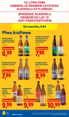 Lidl - gazetka promocyjna Oferta od czwartku od czwartku 09.04 do soboty 11.04 - strona 54