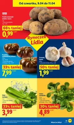 Lidl - gazetka promocyjna Oferta od czwartku od czwartku 09.04 do soboty 11.04 - strona 33