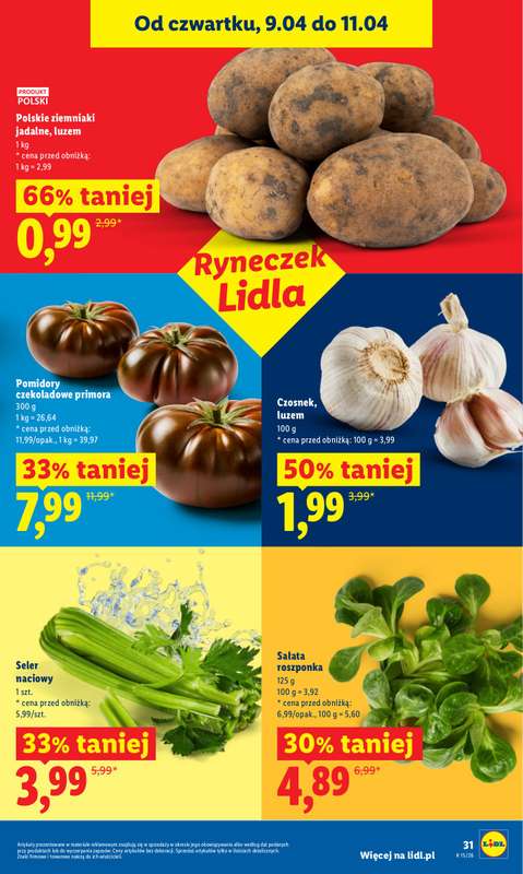 Lidl - gazetka promocyjna Oferta od czwartku od czwartku 09.04 do soboty 11.04 - strona 33