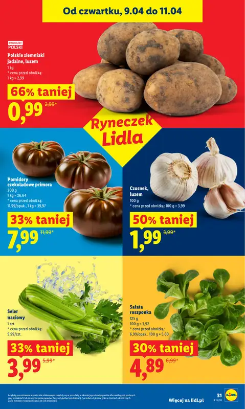 Lidl - gazetka promocyjna Oferta od czwartku od czwartku 09.04 do soboty 11.04 - strona 33