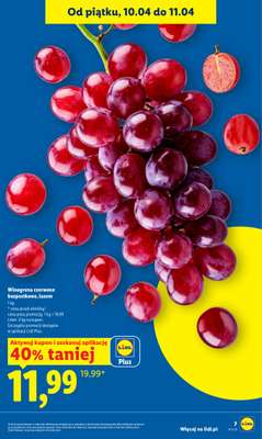 Lidl - gazetka promocyjna Oferta od czwartku od czwartku 09.04 do soboty 11.04 - strona 7
