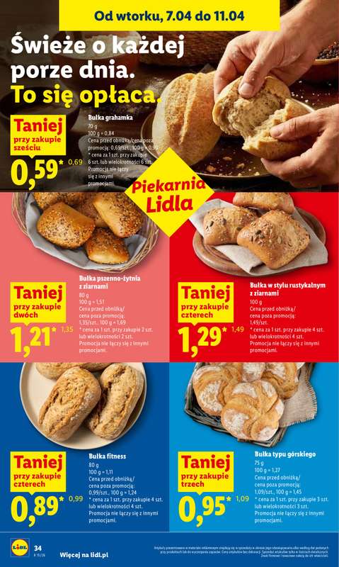 Lidl - gazetka promocyjna Oferta od czwartku od czwartku 09.04 do soboty 11.04 - strona 36
