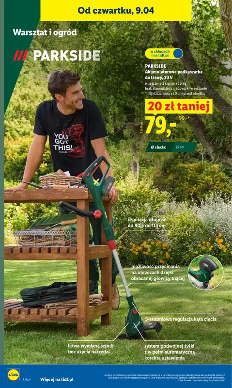 Lidl - gazetka promocyjna Oferta od czwartku od czwartku 09.04 do soboty 11.04 - strona 30