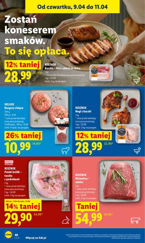 Lidl - gazetka promocyjna Oferta od czwartku od czwartku 09.04 do soboty 11.04 - strona 42