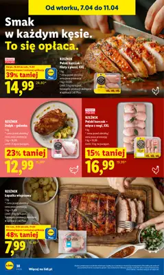 Lidl - gazetka promocyjna Oferta od czwartku od czwartku 09.04 do soboty 11.04 - strona 40
