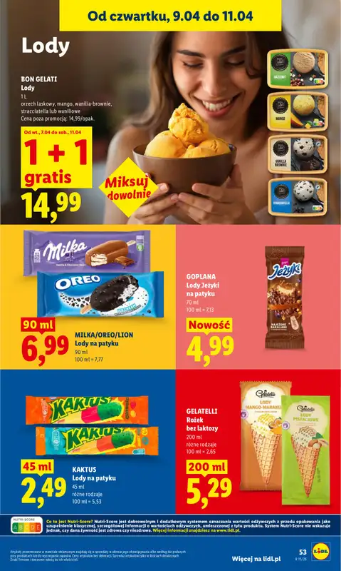 Lidl - gazetka promocyjna Oferta od czwartku od czwartku 09.04 do soboty 11.04 - strona 57