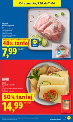 Lidl - gazetka promocyjna Oferta od czwartku od czwartku 09.04 do soboty 11.04 - strona 11