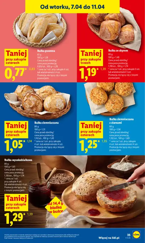 Lidl - gazetka promocyjna Oferta od czwartku od czwartku 09.04 do soboty 11.04 - strona 37