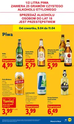 Lidl - gazetka promocyjna Oferta od czwartku od czwartku 09.04 do soboty 11.04 - strona 53
