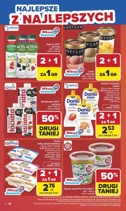 Carrefour - gazetka promocyjna Gazetka Carrefour od poniedziałku od poniedziałku 13.04 do soboty 18.04 - strona 6