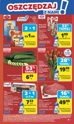 Carrefour - gazetka promocyjna Gazetka Carrefour od poniedziałku od poniedziałku 13.04 do soboty 18.04 - strona 5