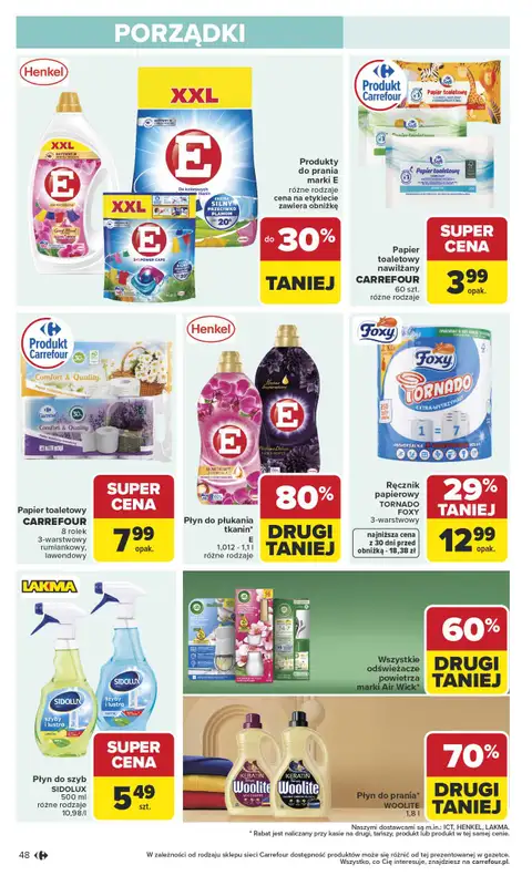 Carrefour - gazetka promocyjna Gazetka Carrefour od poniedziałku od poniedziałku 13.04 do soboty 18.04 - strona 50