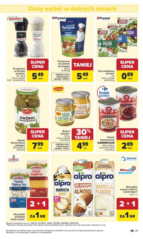 Carrefour - gazetka promocyjna Gazetka Carrefour od poniedziałku od poniedziałku 13.04 do soboty 18.04 - strona 41