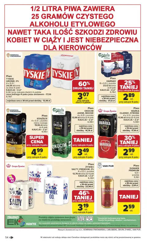 Carrefour - gazetka promocyjna Gazetka Carrefour od poniedziałku od poniedziałku 13.04 do soboty 18.04 - strona 56