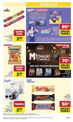 Carrefour - gazetka promocyjna Gazetka Carrefour od poniedziałku od poniedziałku 13.04 do soboty 18.04 - strona 45