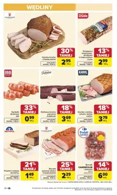 Carrefour - gazetka promocyjna Gazetka Carrefour od poniedziałku od poniedziałku 13.04 do soboty 18.04 - strona 30