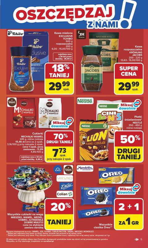 Carrefour - gazetka promocyjna Gazetka Carrefour od poniedziałku od poniedziałku 13.04 do soboty 18.04 - strona 7
